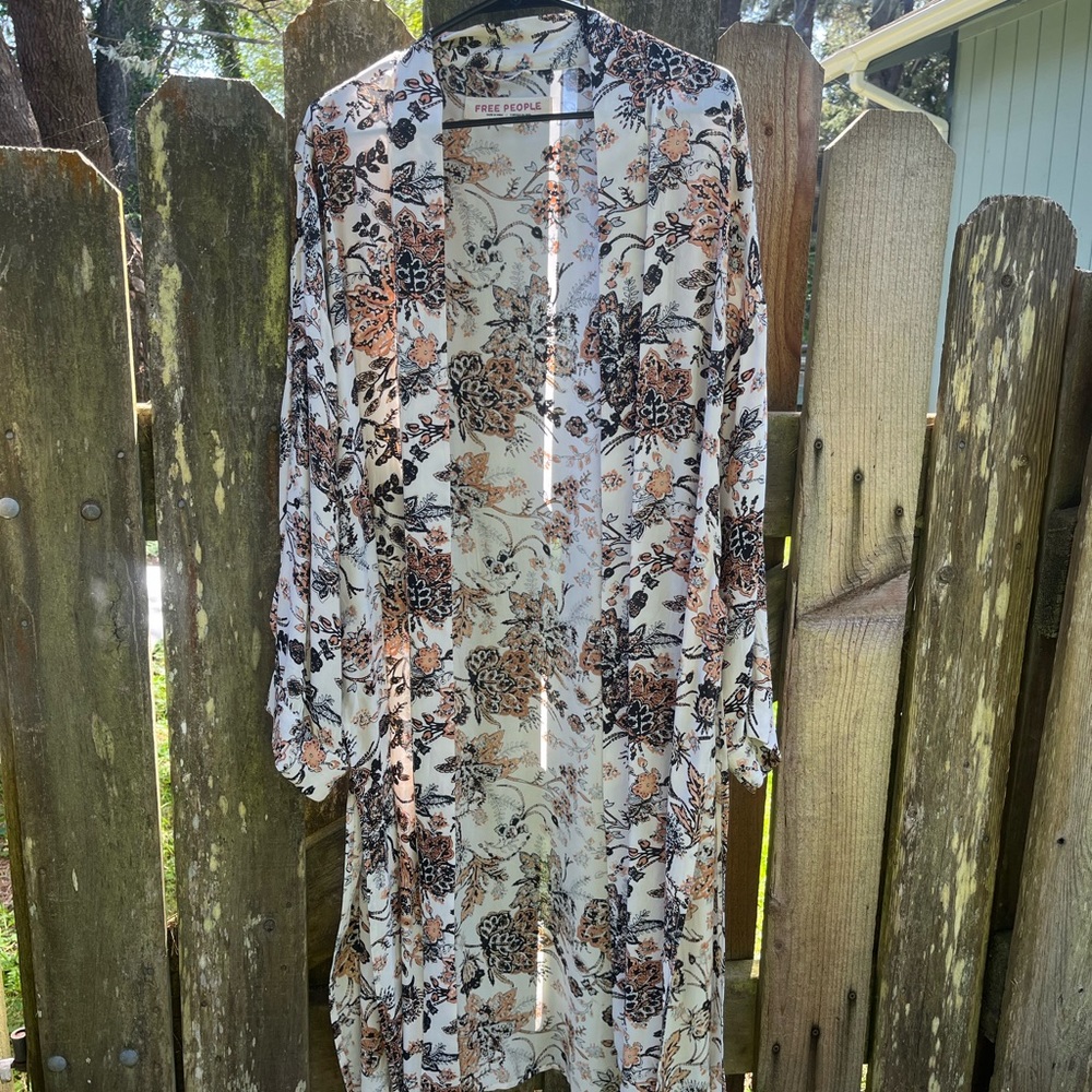 Free People boho Duster